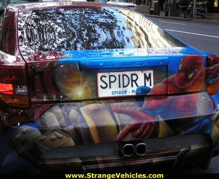 Spiderman Toyota Celica