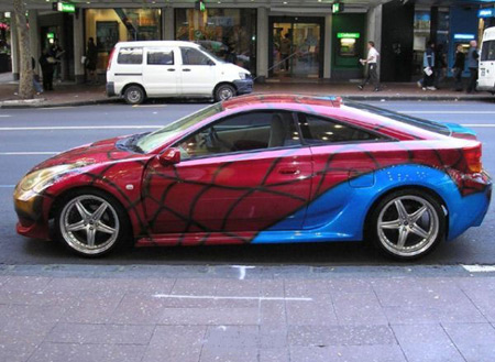 Spiderman Toyota Celica