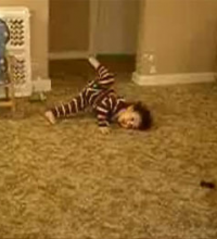 Amazing Breakdancing Toddler