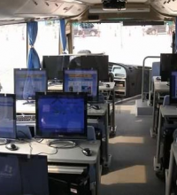 Microsoft Office Bus at China