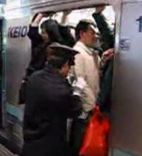 Rush Hour Train at Japan
