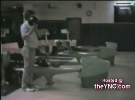 Embarrassing moment during bowling