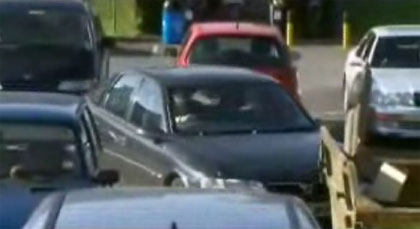 Last place in the car park