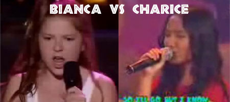 Bianca Ryan VS Charice Pempengco Bianca Ryan VS Charice Pempengco