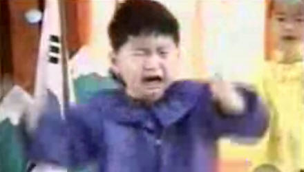 Boy Dancing and Crying at the same time