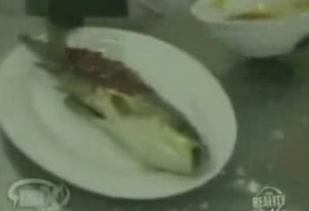 Fresh Fish Served on the Table Fresh Fish Served on the Table