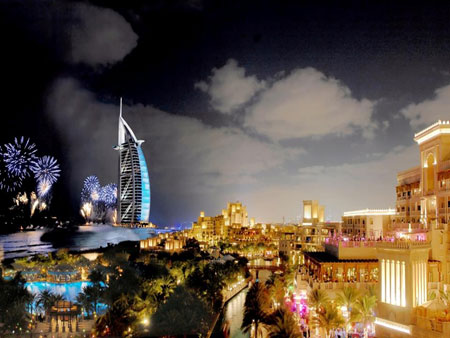 Dubai New Year Fireworks 2007