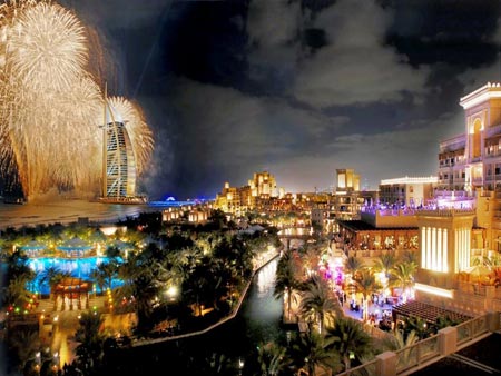 Dubai New Year Fireworks 2007