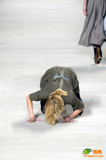 It's Tough Being Catwalk Models