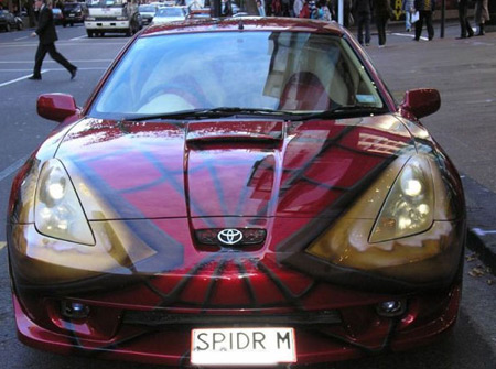 Spiderman Toyota Celica